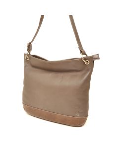 berba Zermatt 413 - Schultertasche in taupe