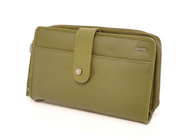 Schlichte Damenb&ouml;rse in avocado von der Marke berba jetzt erh&auml;ltlich im Offiziellen Taschen Shop.